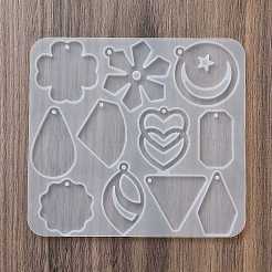 Геометрия серьги подвески своими руками силиконовая форма&nbsp;X1-DIY-Q033-01C