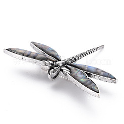 Броши / подвески из ракушек морского ушка / пауа RESI-S376-17