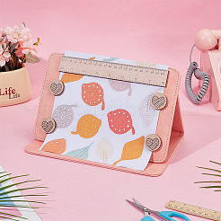 Линейка для спиц из искусственной кожи TOOL-WH0165-20B