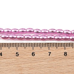 Galvanisierte synthetische nichtmagnetische Hämatitperlenstränge&nbsp;G-C248-I01-5x3mm