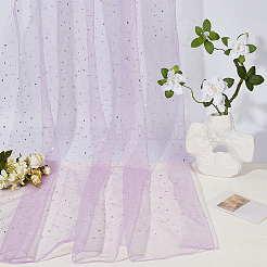 1 m Pailletten-Polyester-Organza-Stoffe&nbsp;DIY-CY0003-41A