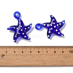 Подвески лэмпворк ручной работы LAMP-G162-07E