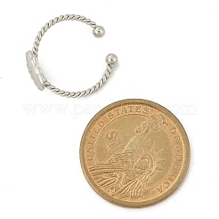 Кольца-манжеты из нержавеющей стали 304 для женщин RJEW-G338-09P