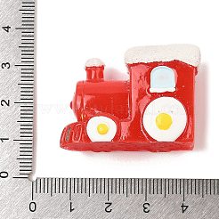 Рождественские скульптуры из смолы витрина украшения&nbsp;LS-DJEW-K029-02D