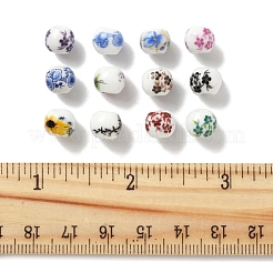 56 шт. печатные фарфоровые бусины PORC-FS0001-09