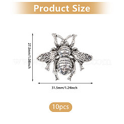 10 шт. цинковый сплав&nbsp;JEWB-CA0001-84AS
