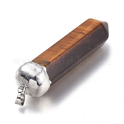 Большие подвески из натуральных драгоценных камней G-F689-03-P