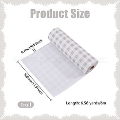 Tischdecken aus PVC mit Tartanmuster&nbsp;AJEW-WH0077-263