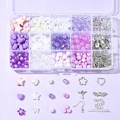 Наборы для самостоятельного изготовления украшений из акрила и сплава&nbsp;DIY-FS0007-30