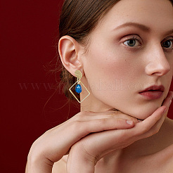 24 шт. 12 шт. фурнитура для сережек из нержавеющей стали 304 STAS-AR0002-02G