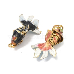 Латунные перегородчатые подвески&nbsp;KK-K416-01G