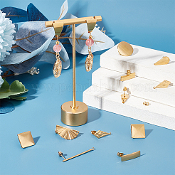 16 шт. 8 стиля серьги-гвоздики из нержавеющей стали 304 фурнитура STAS-UN0042-34