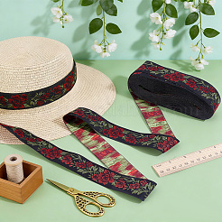 Nastro in poliestere jacquard vintage&nbsp;OCOR-WH0101-270