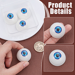 2 Paar Bastelaugen aus Kunststoff&nbsp;DIY-PH0029-60A
