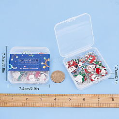 Bausätze zum Selbermachen von Weinglasanhängern für Weihnachten&nbsp;DIY-SC0018-89