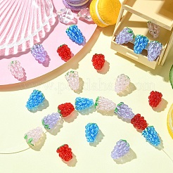 3шт ручной работы бусины лэмпворк&nbsp;LAMP-YW0001-73A-01