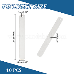 201 закладка из нержавеющей стали DIY-WH0430-487P