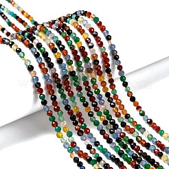 Природный агат бисер нитей&nbsp;X-G-A129-3mm-A06