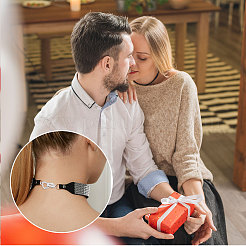 5 комплект латунных застежек с микропаве из прозрачного кубического циркония&nbsp;KK-CA0002-67P