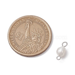 Natürliche Süßwasserperlen Kartoffel-Anschluss-Charms&nbsp;PALLOY-JF03201-02