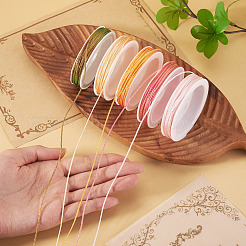 Cordon tressé en polyester 50 couleurs de 5 m&nbsp;OCOR-TA0003-58