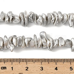 Гальванические оболочки жемчужные бусы пряди&nbsp;BSHE-M036-01B