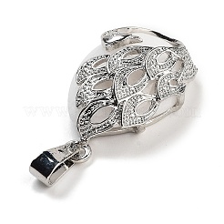 Pendentifs en forme de larme de jade blanc naturel&nbsp;G-G112-03P-01