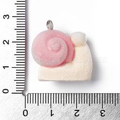 Подвески из непрозрачной смолы RESI-G105-02D