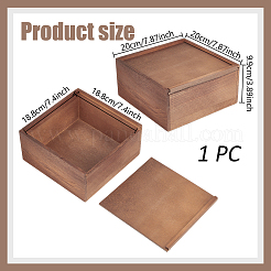Caja de almacenamiento de documentos de madera&nbsp;WOCR-WH0004-031