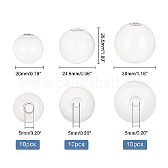 30 bouteille ronde en verre soufflé mécanisé de style 3&nbsp;BLOW-PH0001-15