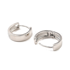 Серьги-кольца из латуни EJEW-I289-10B-P