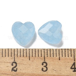 Крашеные натуральный белый нефрит бисер G-G181-01B