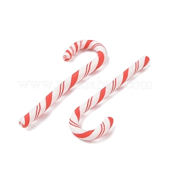 Рождественские бусины из полимерной глины ручной работы&nbsp;CLAY-P005-04F