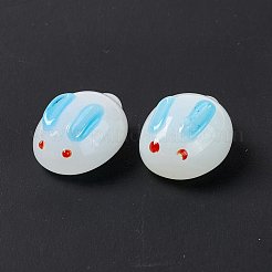 Мини фигурки кроликов украшения дома LAMP-D017-01E