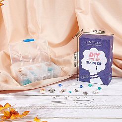 Наборы для самостоятельного изготовления сережек в океанской тематике DIY-SC0012-31