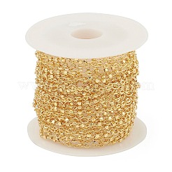 Латунные цепочки с кубическими звеньями CHC-M025-63G