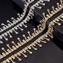 2 Yards 2 Farben Quaste Strass Cup Ketten&nbsp;CH-WR0001-01
