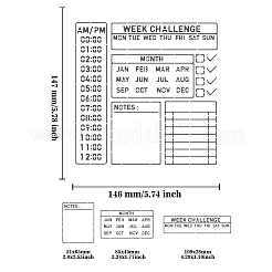 Трафареты для штампов из нержавеющей стали DIY-WH0279-120
