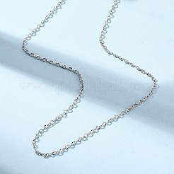 Ожерелья из латунных текстурированных цепочек-кабелей MAK-L045-06P