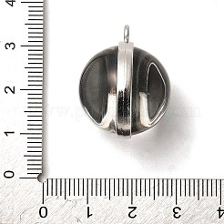 Leuchtende Glaskugelanhänger im Galaxienthema&nbsp;GLAA-D021-01P-04