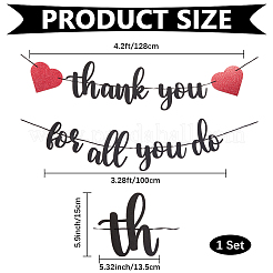 Бумажные баннеры с флагами&nbsp;DIY-WH20032-26