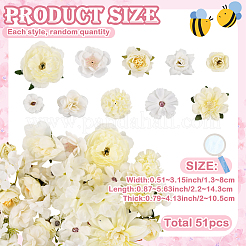 3 сумка 3 стиля тканевый цветок&nbsp;DIY-SP0005-72B