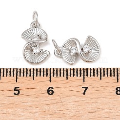 Латунные микро проложить кубического циркония подвески&nbsp;KK-Z146-28P