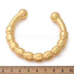 Bracciali a polsino in acciaio inossidabile 304&nbsp;BJEW-S161-01G