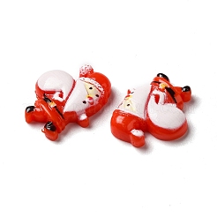 Weihnachtliche Cabochons aus undurchsichtigem Harz&nbsp;LS-RESI-K019-28