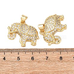 Латунные микро проложить кубического циркония подвески&nbsp;KK-K408-57G-02