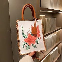 Наборы для изготовления сумок с цветочным узором своими руками&nbsp;DIY-WH0304-671B