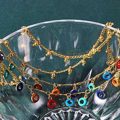 Набор для изготовления ожерелья из цепочки своими руками&nbsp;DIY-SZ0001-55G