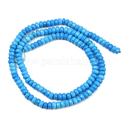 Бусины из натурального магнезита&nbsp;G-Z143-F01-01A