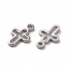 Латунные крошечные крестики&nbsp;KK-L205-10P